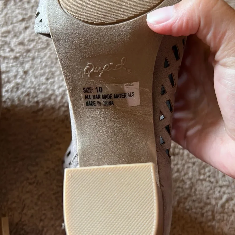 ‎Qupid sandals 10